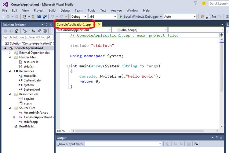 visual studio c programming